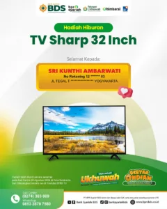 Pemenang TV Tabungan Ukhuwah Periode 3