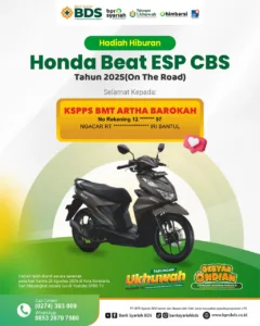 Pemenang Honda Beat Tabungan Ukhuwah Periode 3