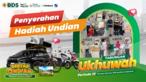 Penyerahan Hadiah Hiburan Tabungan Ukhuwah Bank Syariah BDS